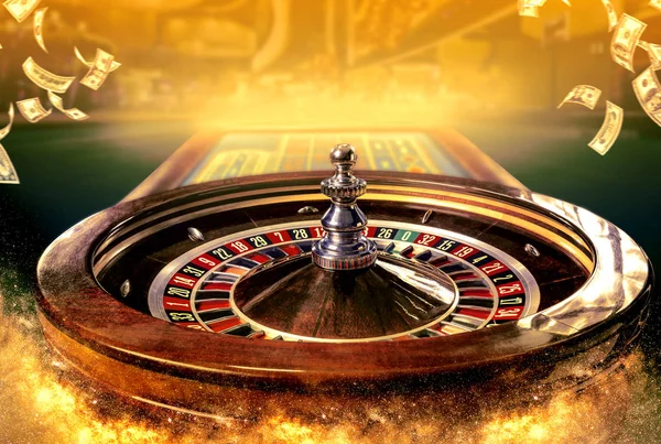 Collage casino VF2026 - Bộ bài, xúc xắc và bánh xe roulette