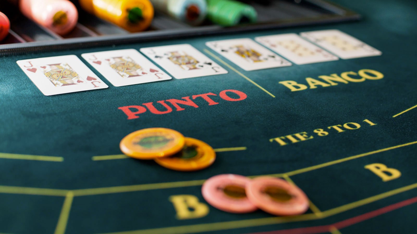 Bàn Baccarat Punto Banco VF2026